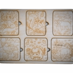 Állatos, mondókás kirakó