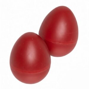 Tojás csörgő – piros