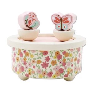 Zenélő doboz – pillangós